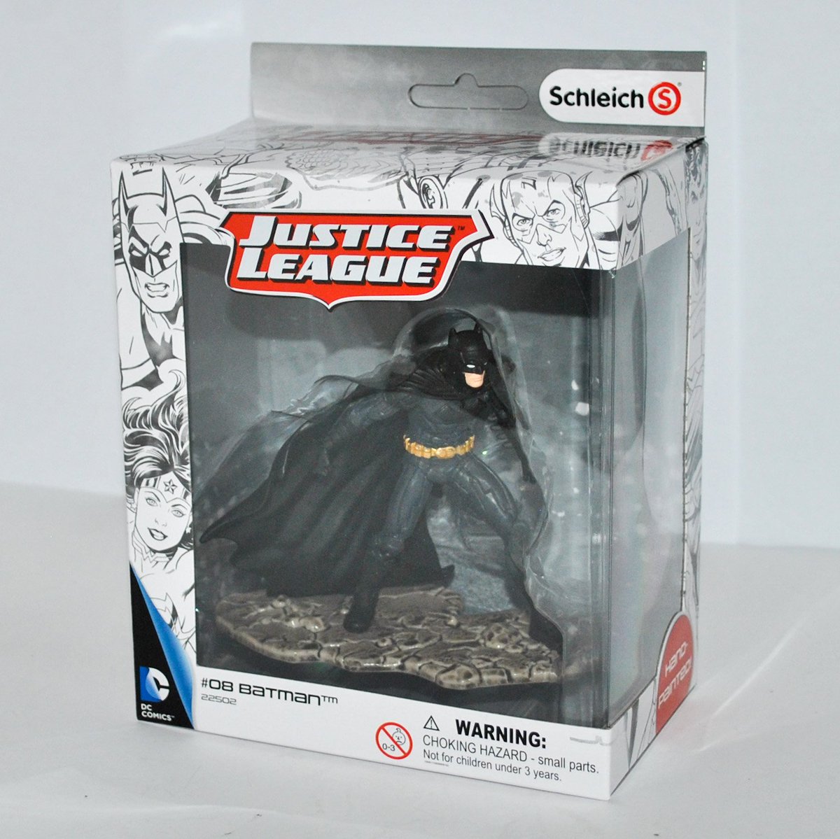 Schleich Justice League DC Comic Superhero Action Figure Batman Kneeling 22503 for sale online 