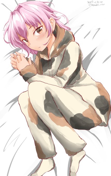 たーまーはベッドーでまーるくーなるー♪ にゃあ
#艦これ版深夜の真剣お絵描き60分一本勝負
#艦これ版真剣お絵描き60分一本勝負_20190210 