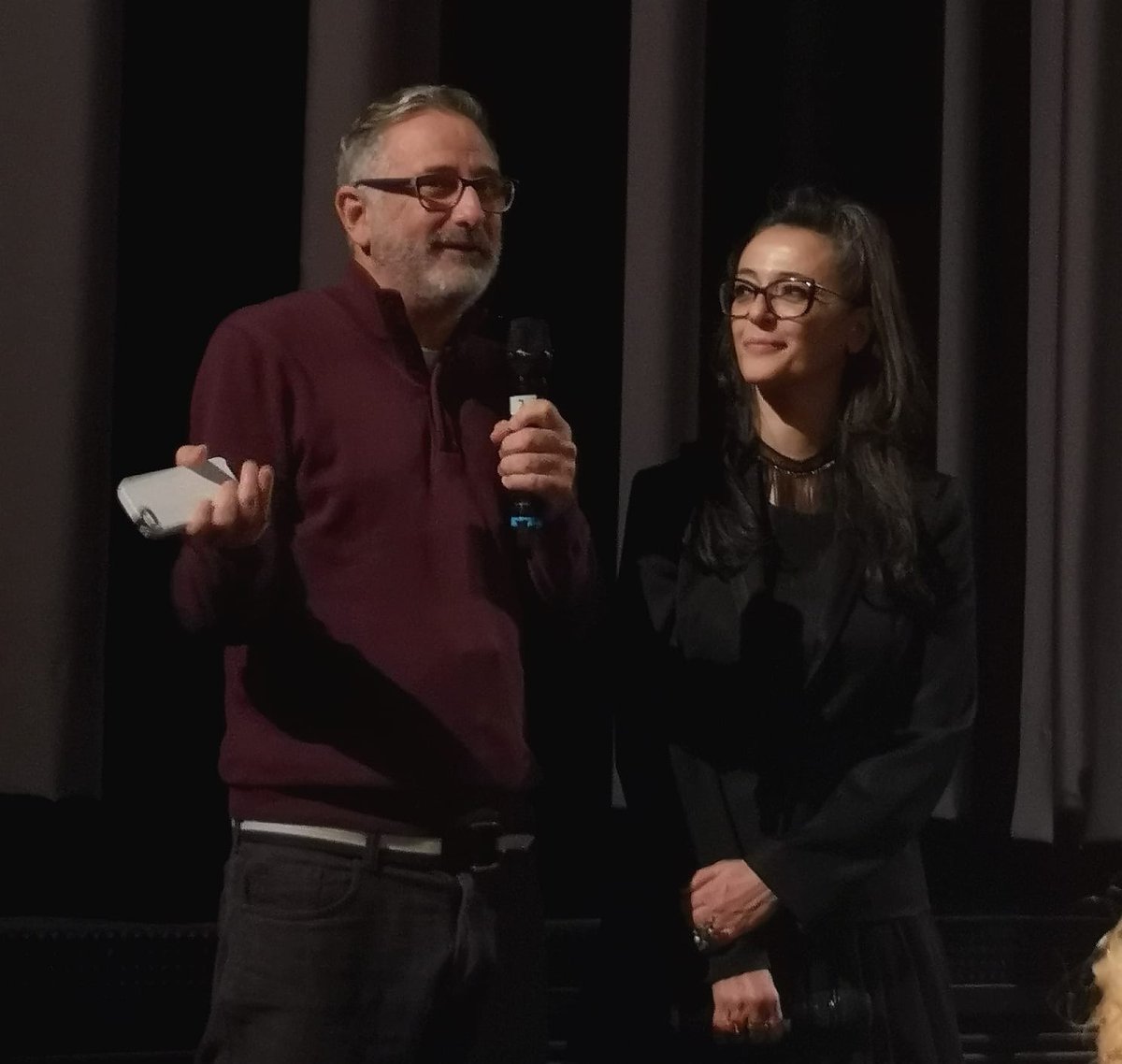 CinemaDoBrasil's tweet photo. What a day! The second day of Cinema do Brasil at @berlinale was intense! Meetings, the international premiere of Marcelo Gomes 'Waiting for the Carnival', interviews and more meetings! Take a look at the pictures!

#cinemadobrasil #Berlinale2019 https://t.co/wolYgf3F0F