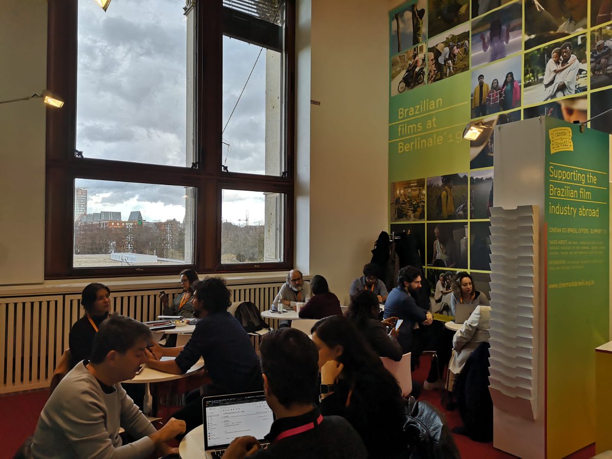 What a day! The second day of Cinema do Brasil at <a href="/berlinale/">Berlinale</a> was intense! Meetings, the international premiere of Marcelo Gomes 'Waiting for the Carnival', interviews and more meetings! Take a look at the pictures!

#cinemadobrasil #Berlinale2019