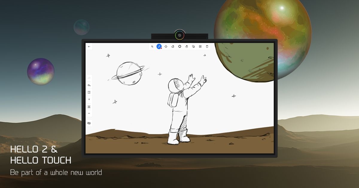 With #HELLO2 and #HELLOTouch, you can create your own space of unlimited ideas and #creativity. buff.ly/2I1OCTF