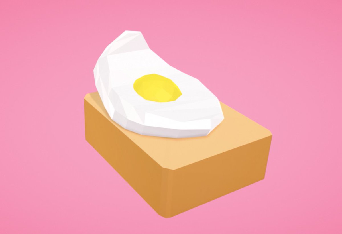 omesis_ray's tweet image. おいしそうな例のアレつくりました！
食べたい人はいいねしてね！꒰*´꒳`*꒱

poly.google.com/view/45Yf-qPz6… #madewithblocks @poly