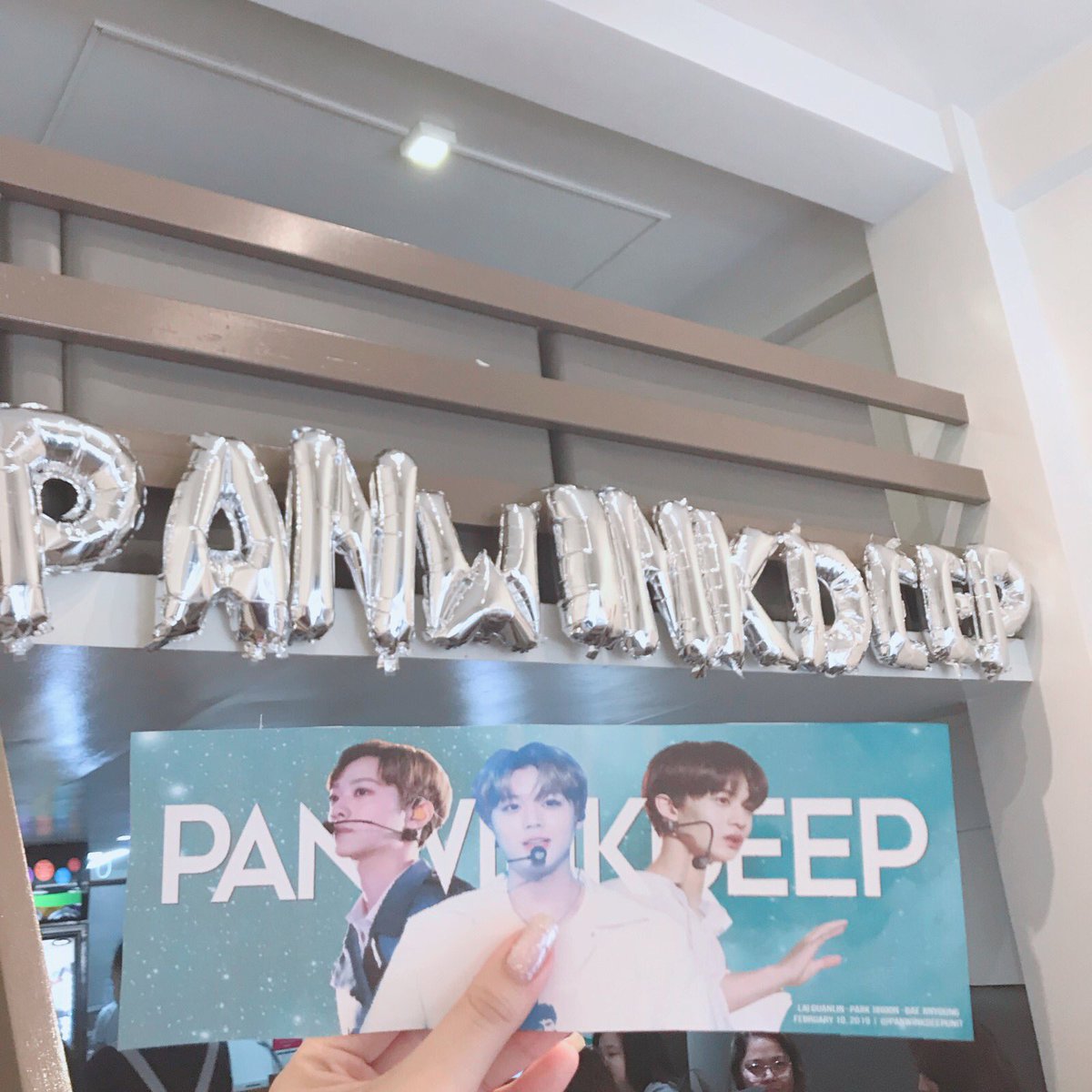 bbaekhearts's tweet photo. had fun today and met a lot of beautiful people..,, I’ll remember this day! 💖💗💓

@PanWinkDeepUnit 🥰❤️
#NambawanPH https://t.co/CIB43fJFJg