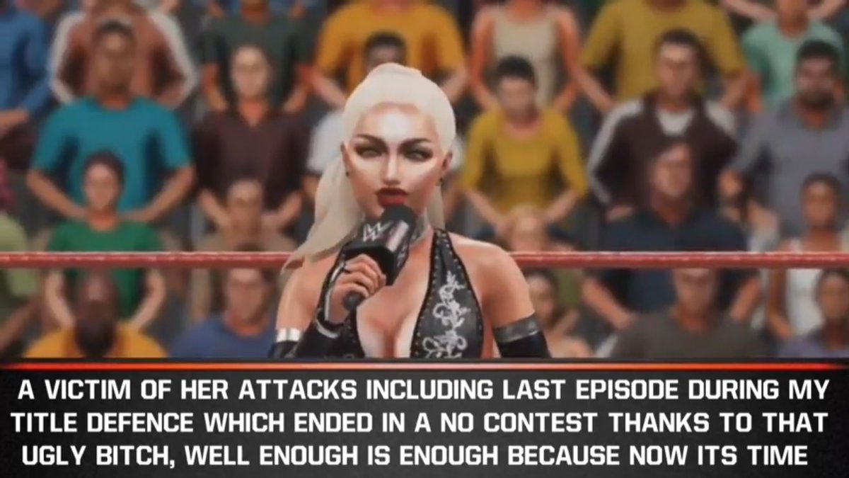 msBrookeVersace's tweet photo. Enough is enough I had it with you @Maskedattacker You wanna get my attention? Well you got it at #NXWKillafornia I will end you once and for all!! @NXW_YouTube https://t.co/sJ8ismKHvY
