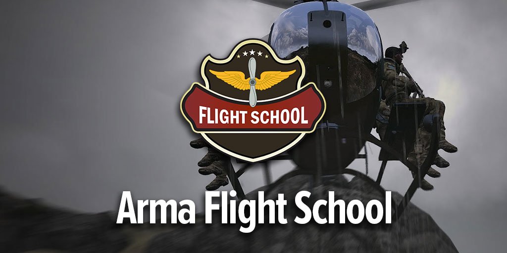 TeamWolf9's tweet photo. Arma Flight School is in the process of a soft launch to get back up to speed. After constant messaging from Arma players requesting it to come back EddyG and Wolf have decided to pick up the site and dust it off and see how it would fit back together. https://t.co/AVODphL4rB