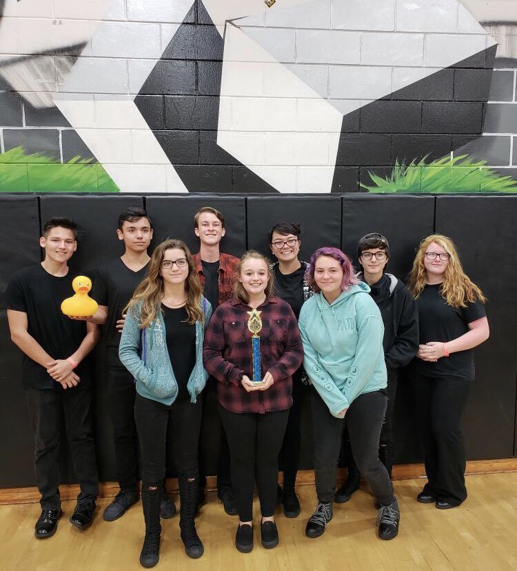 FLVACapitalsFan's tweet photo. Congratulations on another 1st place for these talented musicians at FFCC!! The Great 8 + Nate and Chad the “Good Luck Duck” 🥁🎹🎼💜 #WeAreRoyal @rrhsknights @mattyfrank623 https://t.co/4pILUX3N56
