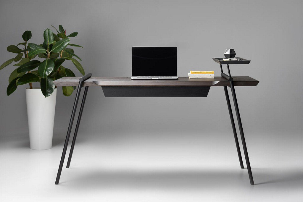 designmilk's tweet image. DUOO Is a Modern Writing Desk Stripped of Unnecessary Details  bit.ly/2DlJzYo #fromthearchives