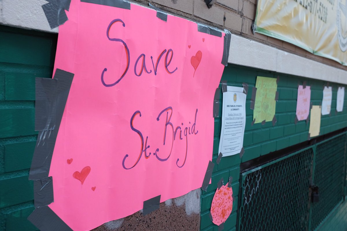 BrigidSave's tweet photo. 6/10 don’t give the community an opportunity to work together to save the school. #CatholicTwitter #SaveSBS https://t.co/H7cjU2Sjr9
