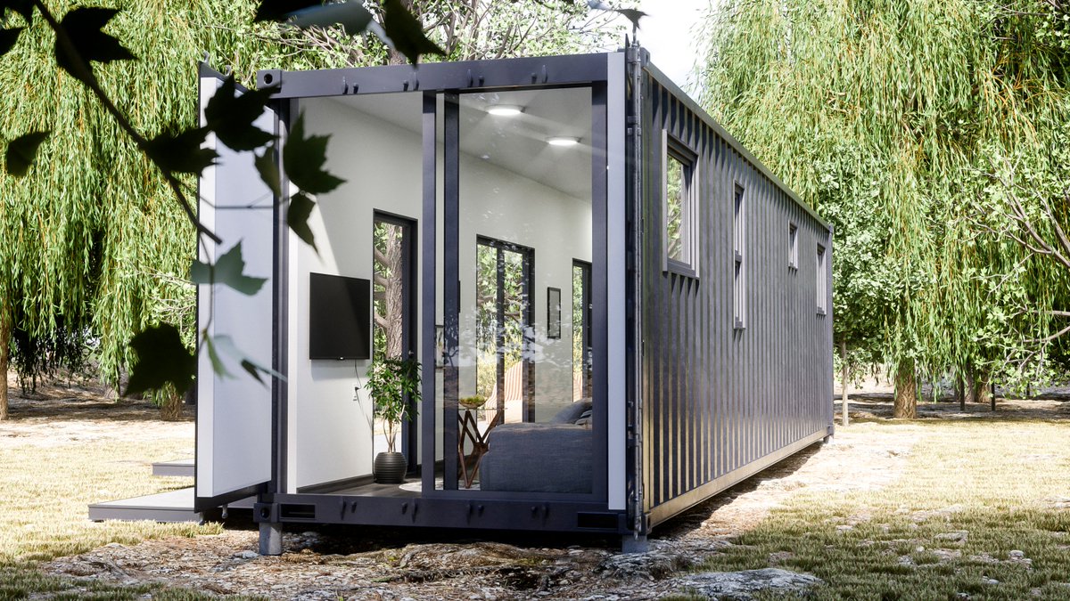 Luckdrops's tweet photo. Our Studio+ comes shipped as a self-contained, luxurious home. Minimal setup is required and customization is lightning fast. Your home ships in weeks and comes 100% move-in ready! 

.
.
.
.
#realestateinvestor #realestatelife #realestateagent #interiordecoration #interiora https://t.co/MulpLV4L9h
