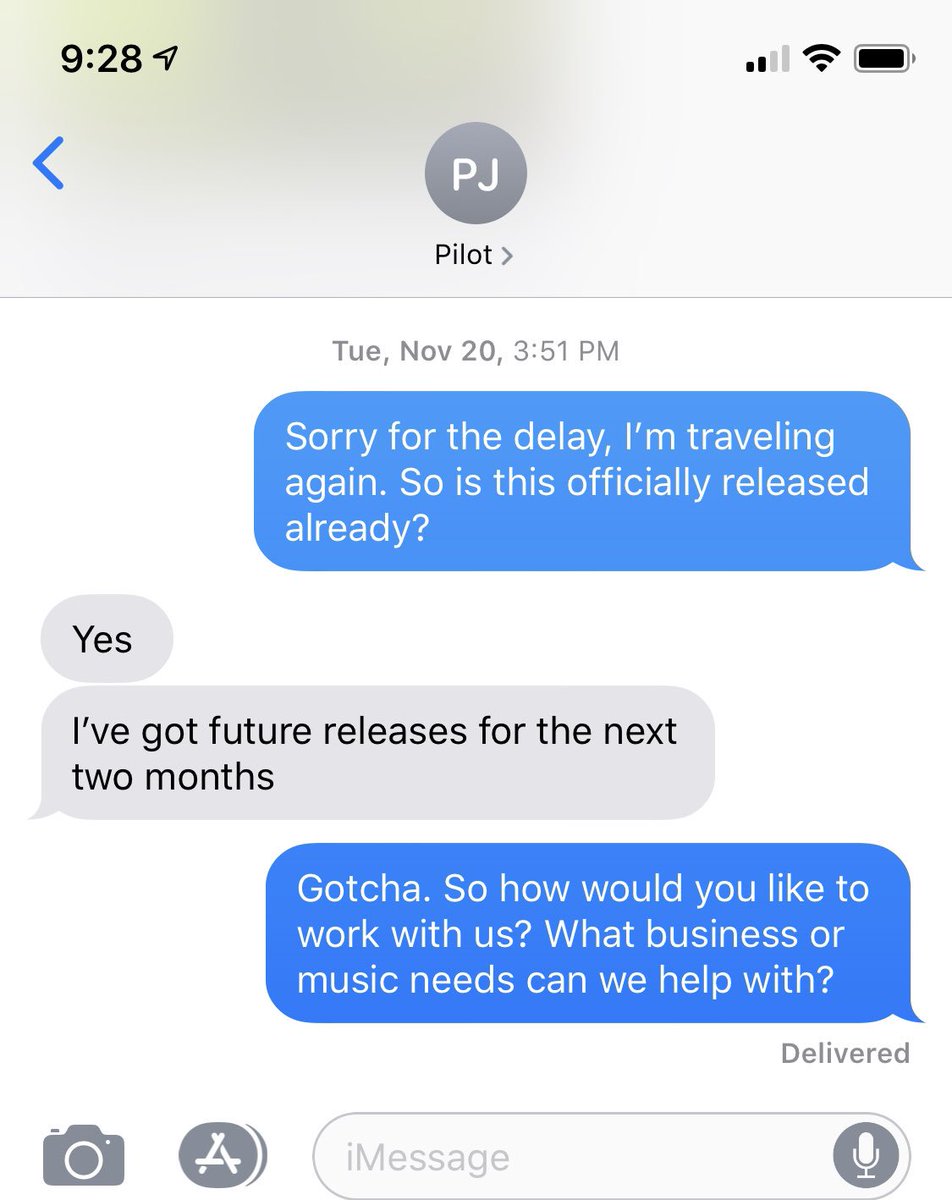 AWinMusic's tweet photo. @PilotJonny_ You never responded so we moved on to other work. https://t.co/WcCa9HDdW6