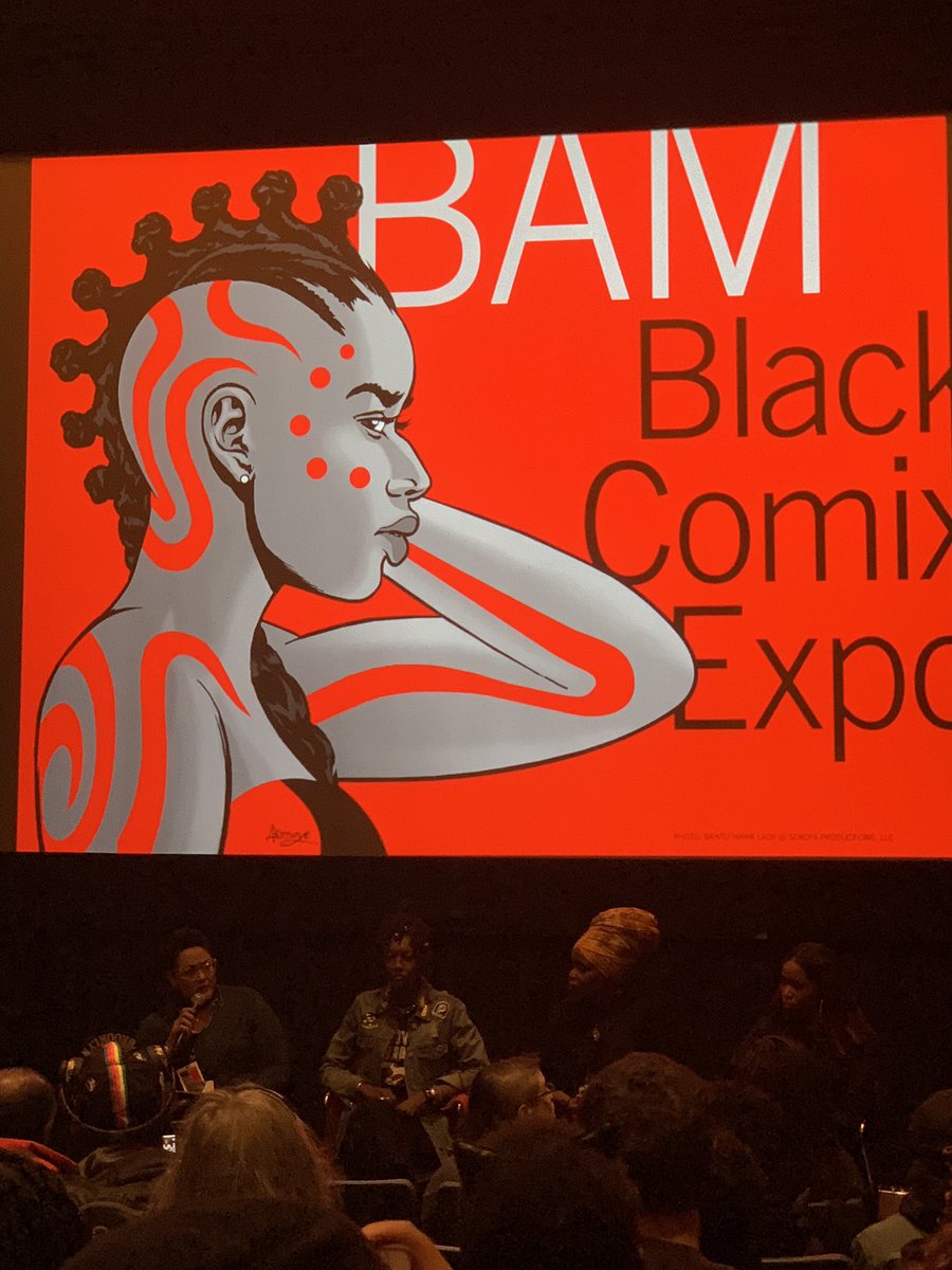 PodcastPerfect's tweet image. A great panel on #Feminism and #Afrofuturism @BAM_Brooklyn