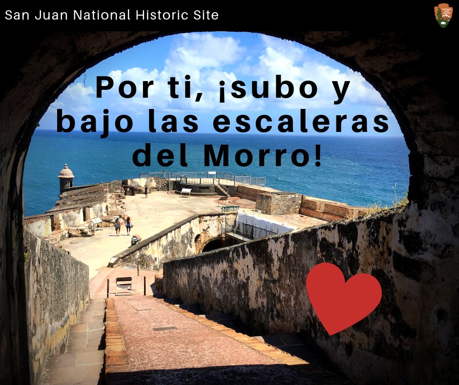 ¿Y si los #CastillosdeSanJuan tuvieran su versión de postales de San Valentín? 💘
Pendiente a esta divertida serie de postales y a más actualizaciones en celebración de nuestro 70 Aniversario como parque el 14 de febrero! 🎉🎉🎉🏰❤️

#SanValentín #Aniversario #EncuentratuParque