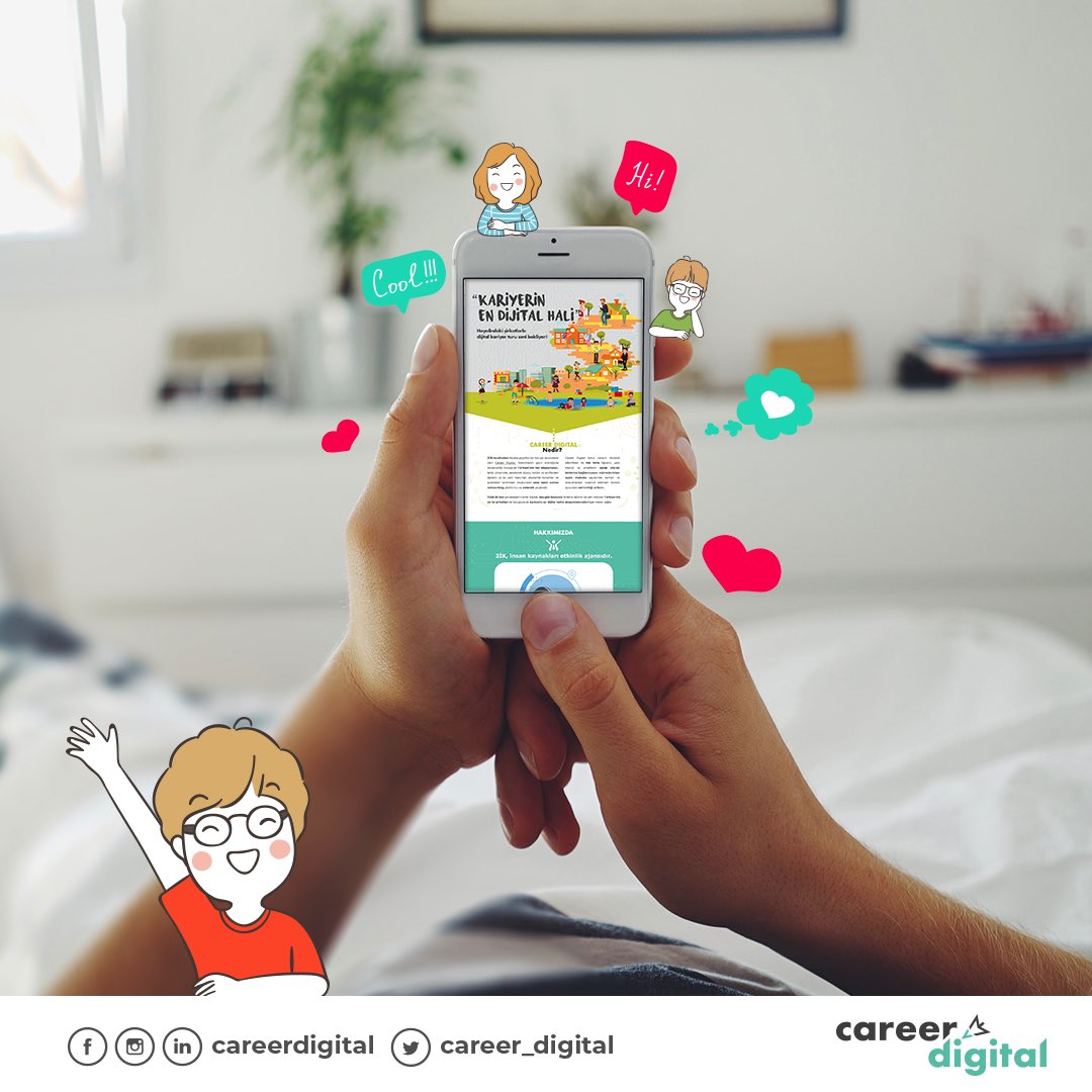 Güzeel bir pazar gününün ardından yerinden kalkmadan kariyerin için bir adım atmaya ne dersin? 
Başvuru yapmak için👇
careerdigital.org