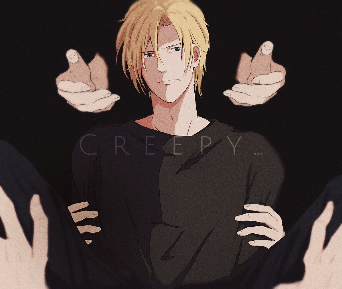 「Creepy…

 #BANANAFISH 」|𓅦ArAsHi𓅦のイラスト