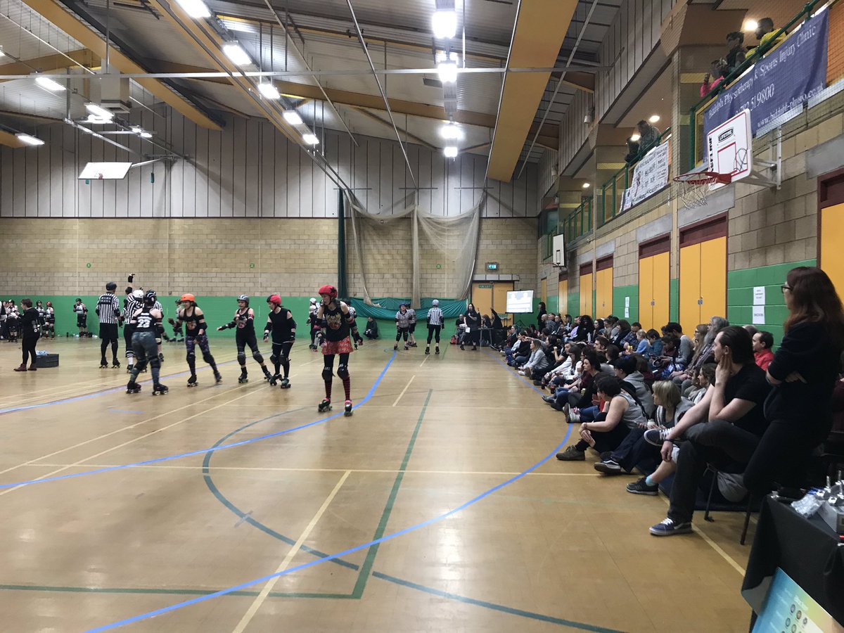 Score at half time: Coventry Roller Derby 49 v <a href="/railtownlocos/">RailtownLocoRollers</a> 97! <a href="/BritishChamps/">(NOT) SARAYA.</a> TW3
