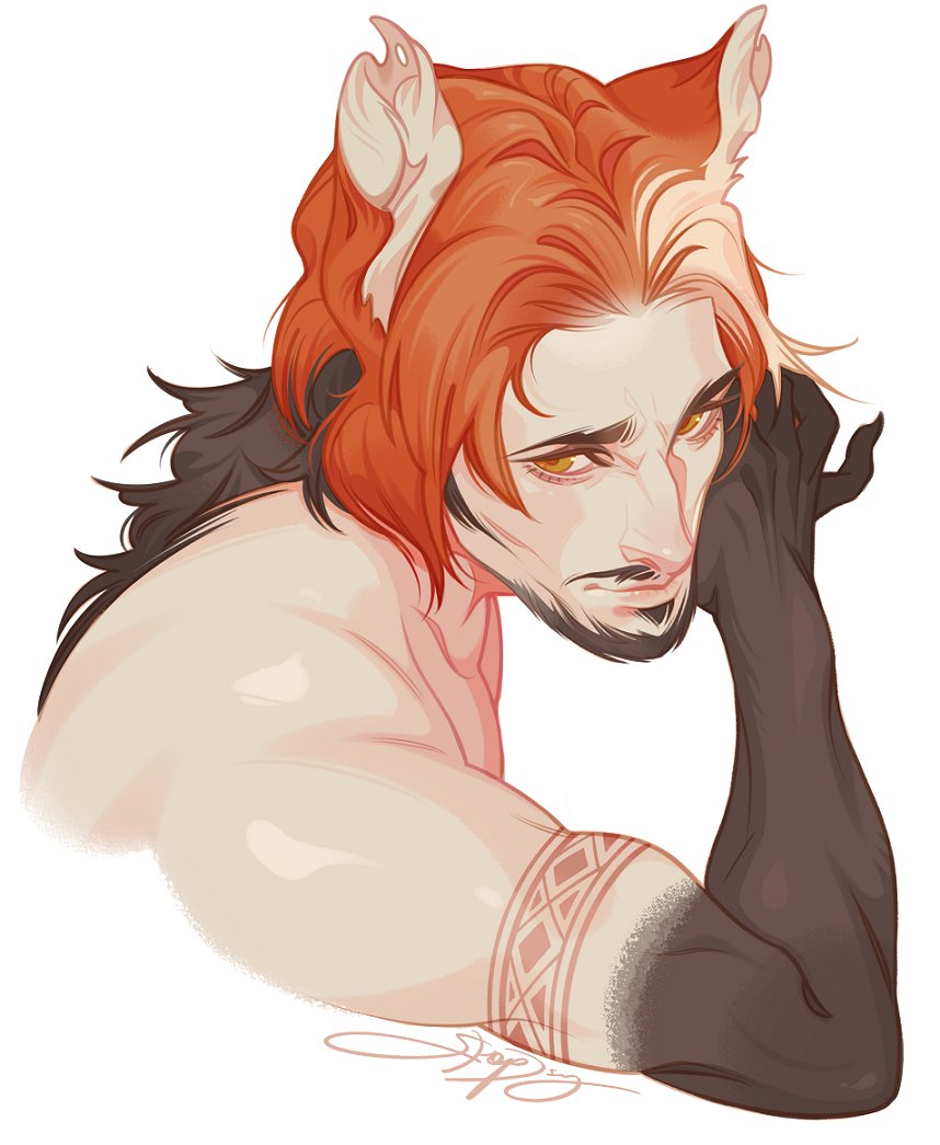 PWYW for PoesRaven@FA -I never tire of drawing this boy! 🦊🧡