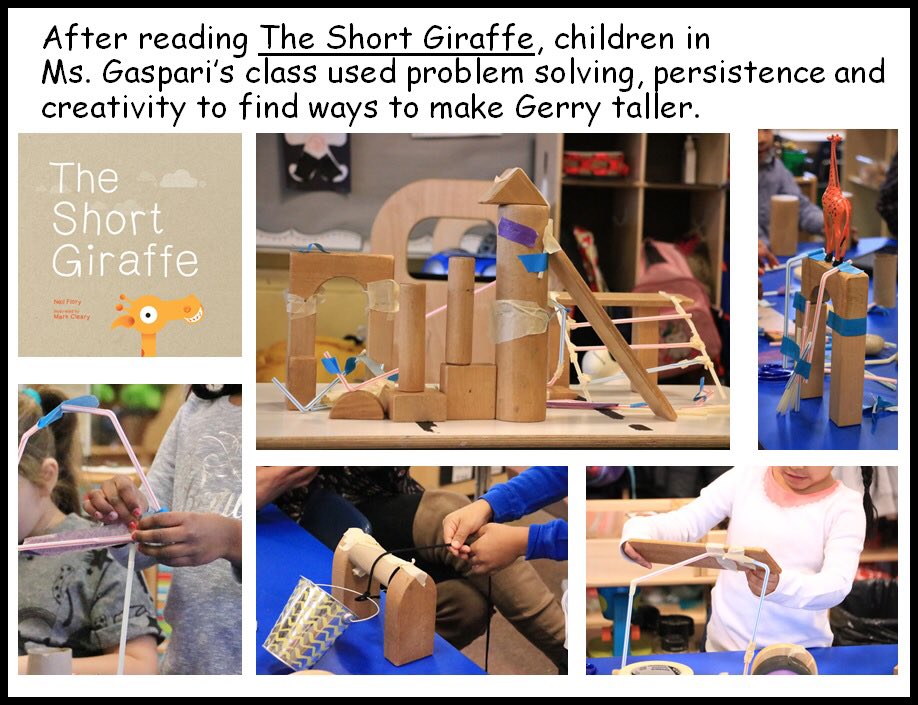 HPSCometsPrek's tweet photo. In preschool we use literature to inspire investigations and activities. Check out this fantastic provocation that had children use engineering to solve a problem. #hpscometsprek #hpscomets #preschoolsteam #preschoolengineering https://t.co/ajFmEt2Ivk