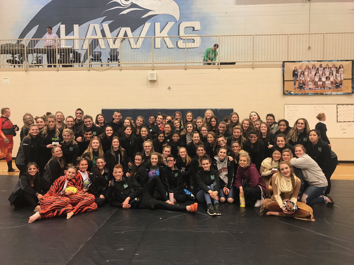 It was a great weekend for MHS Winter Guard!  💚Congratulations Comet Guard - 3rd, JV - 11th, Varsity - 3rd at the WGI Regional Knoxville.  #wgiknoxville #masonwinterguard