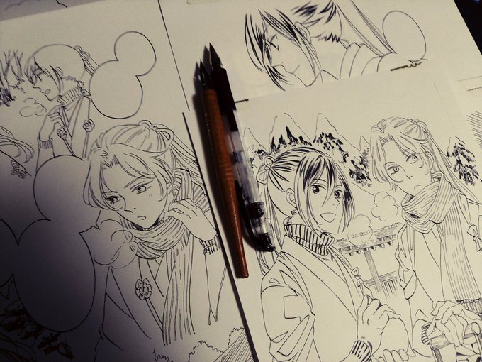極彩の家も冬です 極彩の家 びっけ 極彩7巻 エイラ3巻発売中 の漫画 極彩の家も冬です 極彩の家 びっけ 極彩7巻 エイラ3巻発売中 の漫画