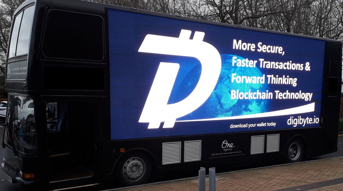 StephenPKendal's tweet photo. This is a massive #DigiByte Community shout-out to @Share_Talk.!!

Attached is a visual image of #Share_Talk on the #DigiByte Bus.

Just our way of helping to promote @Share_Talk to the #DigiByte Community.

#theDigiByteBus #blockchain #DGB #DGBAT @DGBAT_Official @DigiByteCoin https://t.co/3UdcuhK05C