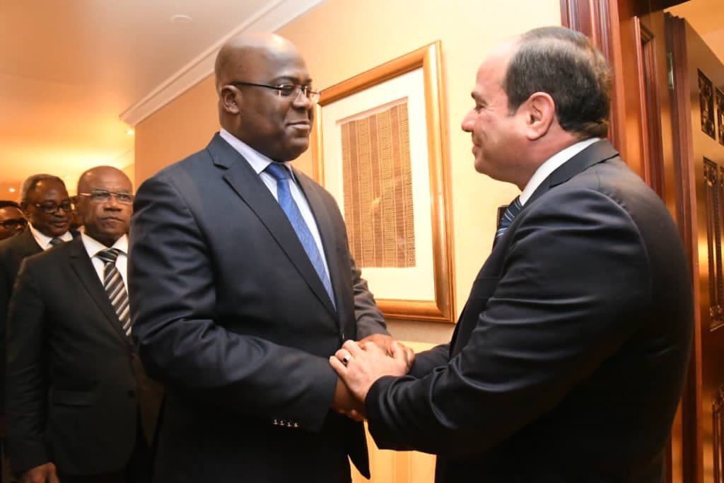 Félix Tshisekedi (@felixtshisekedi) on Twitter photo Le Président #Tshisekedi élu 2ème Vice président de l’Union Africaine 2019.
Le président égyptien <a href="/AlsisiOfficial/">Abdelfattah Elsisi</a> en est le président et le président sud-africain <a href="/CyrilRamaphosa/">Cyril Ramaphosa 🇿🇦</a> le 1er Vice President.
<a href="/fatshi13/">Félix A. Tshisekedi</a> <a href="/Presidence_RDC/">Présidence RDC 🇨🇩</a> <a href="/DiplomatieRdc/">RDCongoDiplomatie🌍</a> <a href="/SheLeonard/">Léonard She Okitundu</a> <a href="/_AfricanUnion/">African Union</a> #RDC #DRC Le Président #Tshisekedi élu 2ème Vice président de l’Union Africaine 2019.
Le président égyptien <a href="/AlsisiOfficial/">Abdelfattah Elsisi</a> en est le président et le président sud-africain <a href="/CyrilRamaphosa/">Cyril Ramaphosa 🇿🇦</a> le 1er Vice President.
<a href="/fatshi13/">Félix A. Tshisekedi</a> <a href="/Presidence_RDC/">Présidence RDC 🇨🇩</a> <a href="/DiplomatieRdc/">RDCongoDiplomatie🌍</a> <a href="/SheLeonard/">Léonard She Okitundu</a> <a href="/_AfricanUnion/">African Union</a> #RDC #DRC