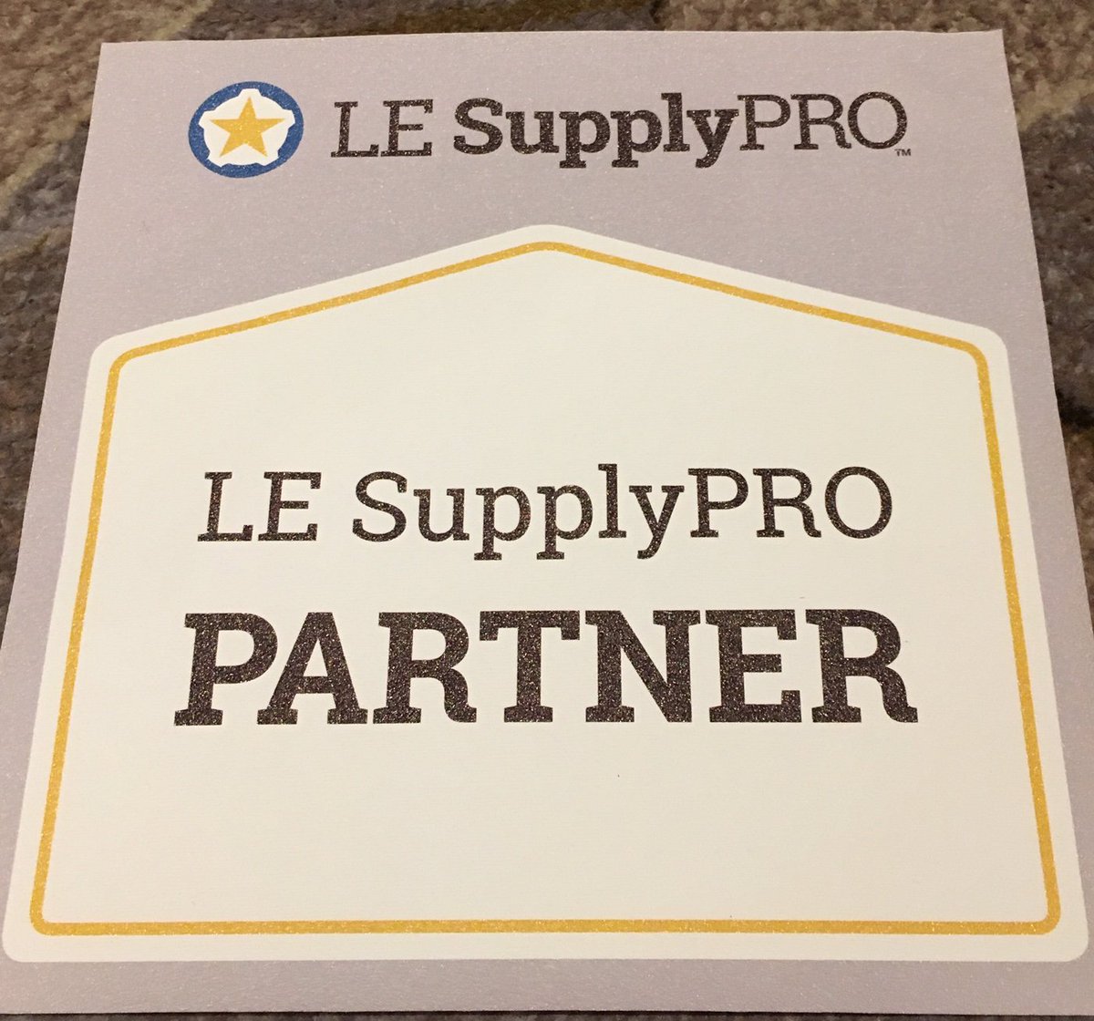 lesupplypro's tweet photo. The #nsawinter2019 exhibit hall is officially open!  Be sure to stop by and visit our 18 LE SupplyPRO Alliance Partners!  Just look for the floor sticker! https://t.co/LlnnprxCqp