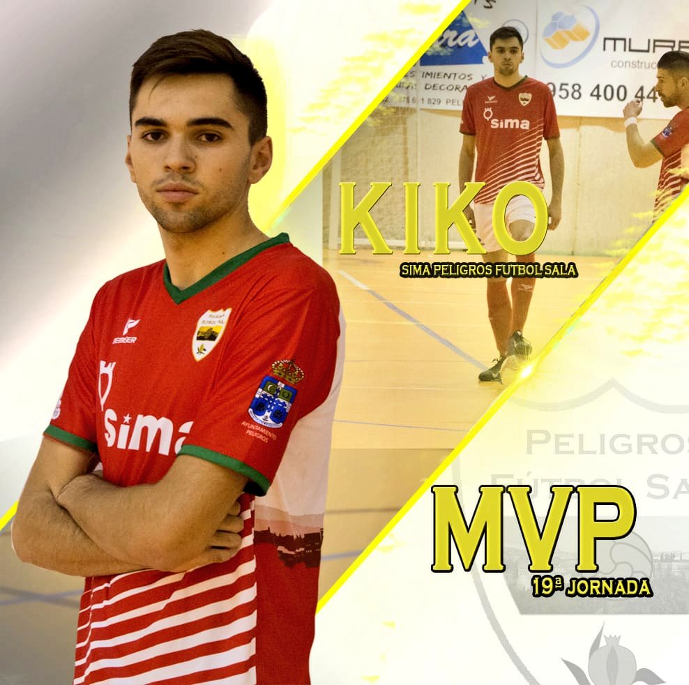 GranadaFS's tweet photo. MVP | 19ª jornada
Francotirador Kiko. Misil teledirigido desde su casa a la escuadra para firmar un triunfo épico y tremendamente sufrido ante el rocoso @Atl_CarranqueFS.
#SomosEquipo #SoñemosJuntos
#SIMACarranque #GV2B https://t.co/7kUvMz79L0