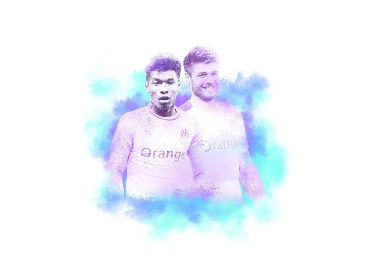 _biiibou's tweet photo. 🔵⚪️ Petite créa du dimanche sur notre jeune duo ! 🔥
#OMDesigns #MondayDesign https://t.co/Wa0R53lYGY