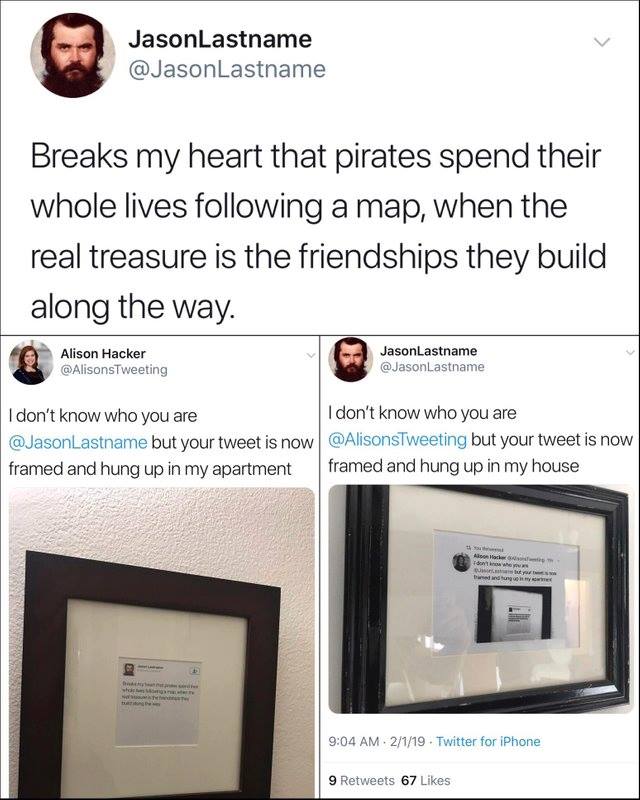*Morgan Freeman voice: The two of them moved in together the following day. Two minds together as one. The end.