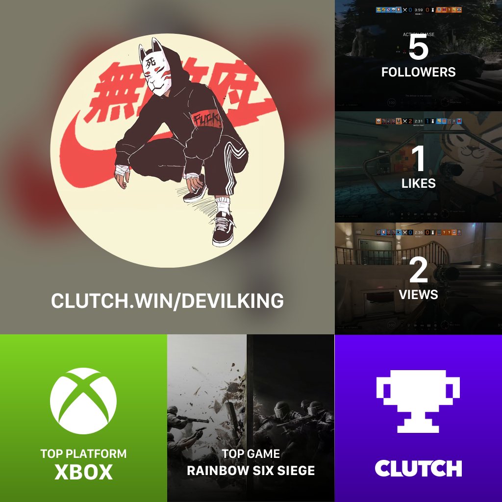 youruber48's tweet image. Check out my clips on @clutchwin getclutchwin.com/DevilKing/invi…