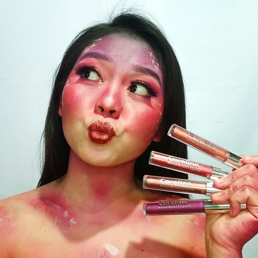 Laikapacheco_'s tweet photo. My creative makeup look using @carelineph 's Melted Metallic Lipsticks 😍💕
I know it's not perfect but I hope you guys like it! 💖
IG: Laikapacheco_
YOUTUBE: Laika Pacheco
#CarelineMultiMetallic #CarelineGang #MakeUpCreation https://t.co/sPnfbhMkA9