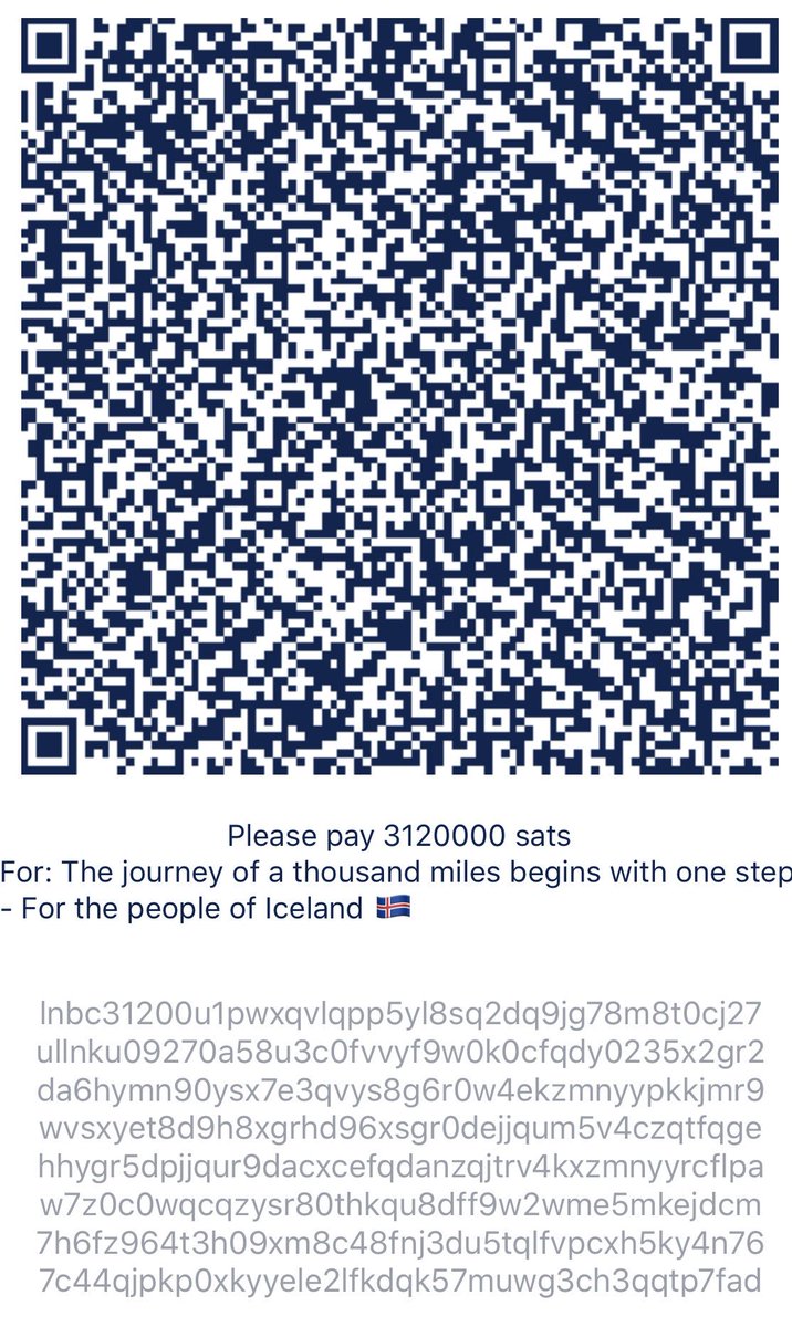 kristjanmik's tweet photo. @Chris_Iceland @dandabek The journey of a thousand miles begins with one step - For the people of Iceland 🇮🇸 https://t.co/BjVQ4U910f