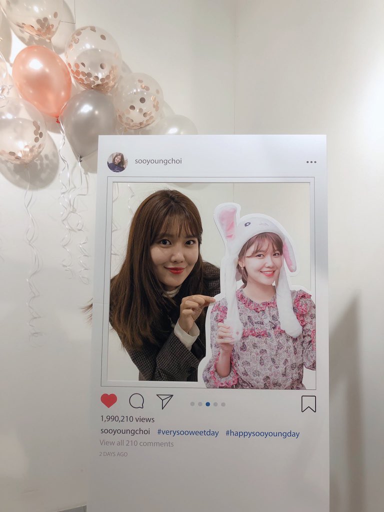 hotsyoftuff's tweet photo. Thank you for all your birthday wishes ❤️ #0210 #HappySooyoungDay https://t.co/EDJHQIcScP