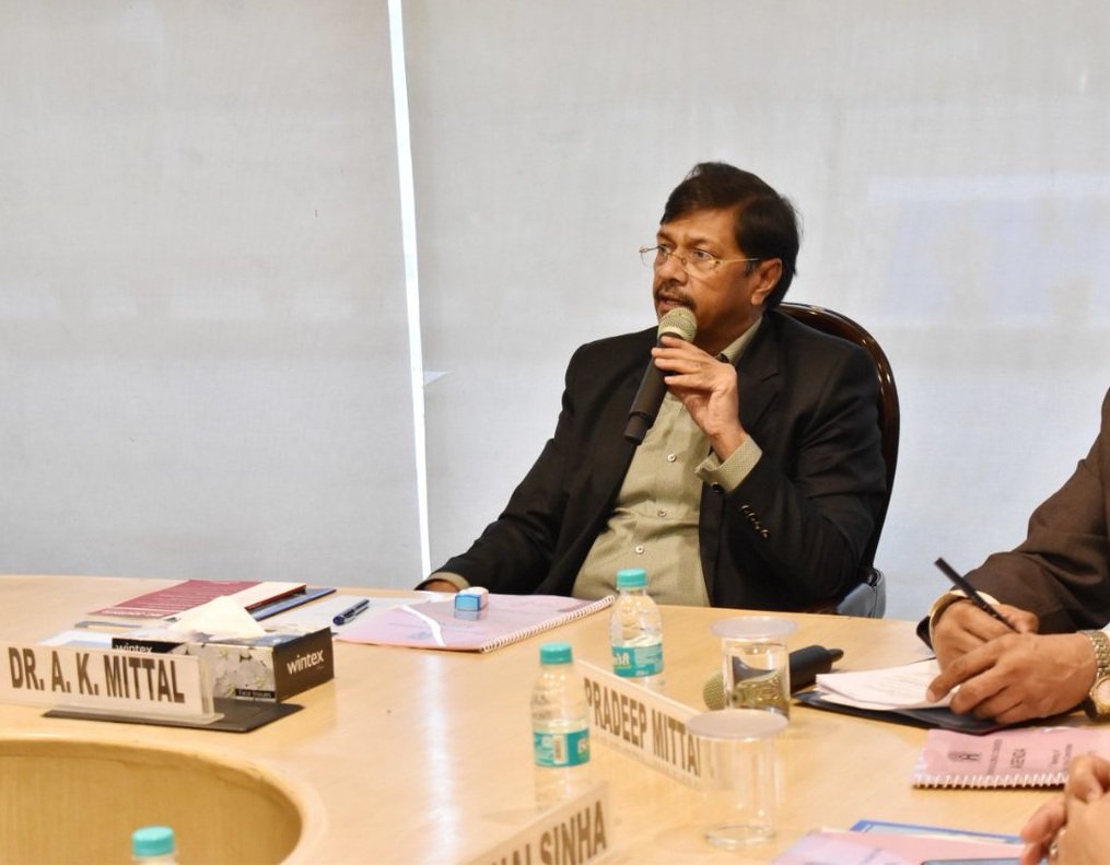 ians_india's tweet photo. #IANSspecial: #NBCC CMD #AnoopKumarMittal said that the company is willing to take up any stalled #realty project for completion if it seems profitable.

He said that being a Board-governed company, it would take decisions based on commercial viability of the projects. https://t.co/IaX2no7Uz3