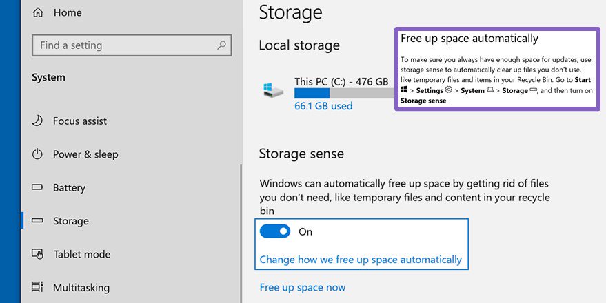 MicrosoftHelps's tweet image. Storage space running low on your PC?
Let&apos;s fix it with this #WindowsTip!

msft.social/qT4ms9
