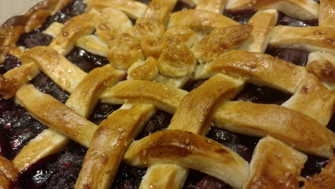 This is the first time I have ever had or made blueberry pie I'm soooo glad I waited because nothing