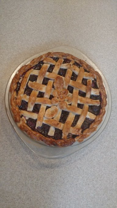This is the first time I have ever had or made blueberry pie I'm soooo glad I waited because nothing