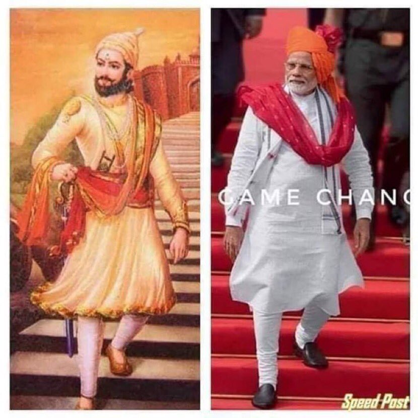 mishradrrakesh's tweet image. यदि वह आपके लिए इंदिरा गांधी की तरह दिखती है, तो वह दूसरों के लिए शिवाजी महाराज की तरह दिखते हैं @AmitShah @BJP4India @narendramodi