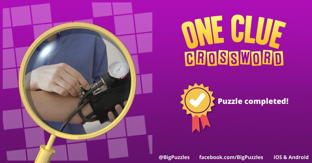 hellens39's tweet image. I completed a puzzle in One Clue Crossword. Play now for free!
onecluecrossword.com #OneClueCrossword