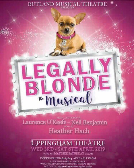 Some of our Ketton residents are performing in this musical show, Legally Blonde by <a href="/RutMusicTheatre/">RutlandMusicalTheatr</a> in Uppingham in April. 

Be sure to get your tickets online! 
ticketsource.co.uk/whats-on?q=rut…