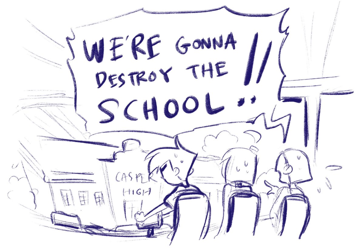 Me when I'm tired of school ? 