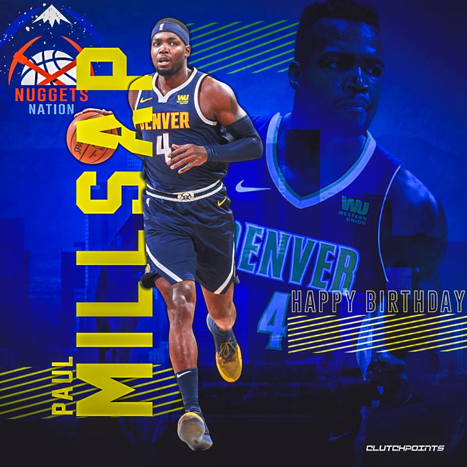 Join Nuggets Nation in wishing Paul Millsap a happy 34th birthday!    