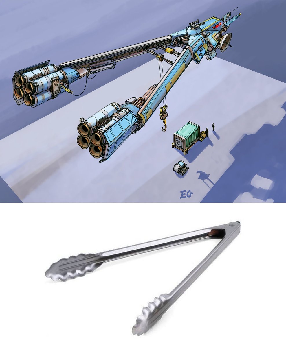 Digital artist Eric Geusz turns everyday objects into spectacular spaceship designs bit.ly/2RbPHbE