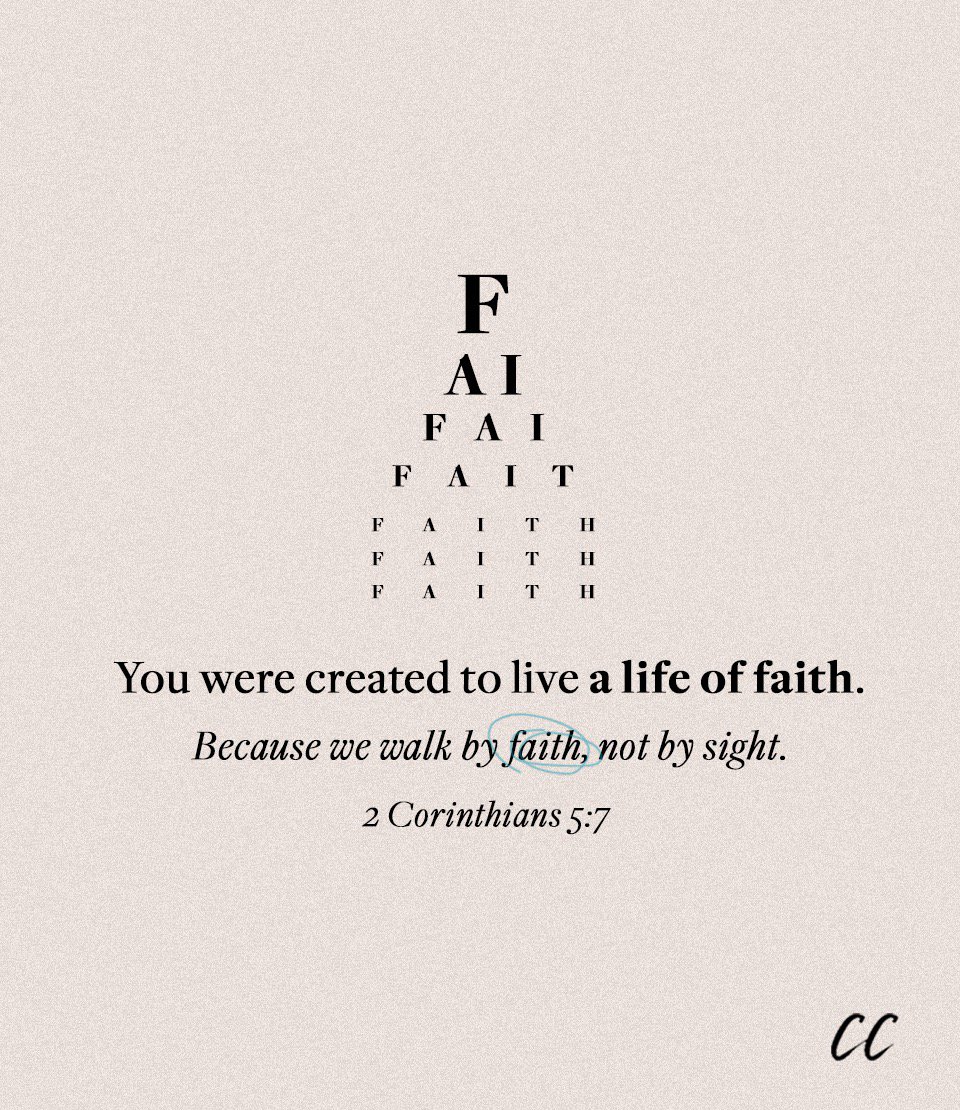 Christine Caine On Twitter For We Walk By Faith Not By Sight