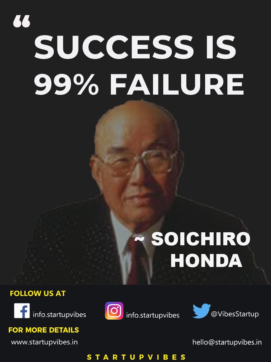 VibesStartup's tweet image. Every failure is a step to success!!
.
startupvibes.in
.
#entrepreneur #entrepreneurs #business #entrepreneurship #success #coaching #ambition #motivate