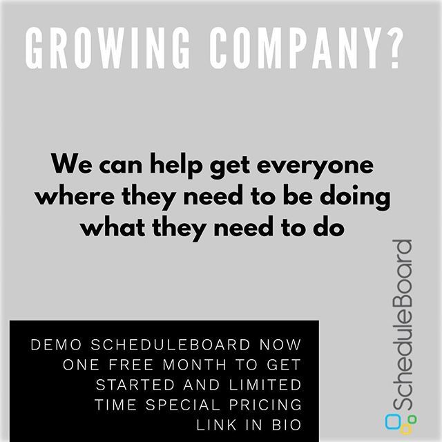 scheduleboardhq's tweet image. Has your company grown?  Is scheduling your crews becoming harder and harder to keep up with?

Once they get to the job is it clear what they are to be doing, where the job is and who they should be dealing with on the job?

Do these constant stream of q… bit.ly/2E2sVyF