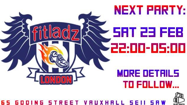 If you are in London don't miss this party! @FitladzUK @YoungBastards_X @KamykWalker @bonermagazine @MasterAaronXXX