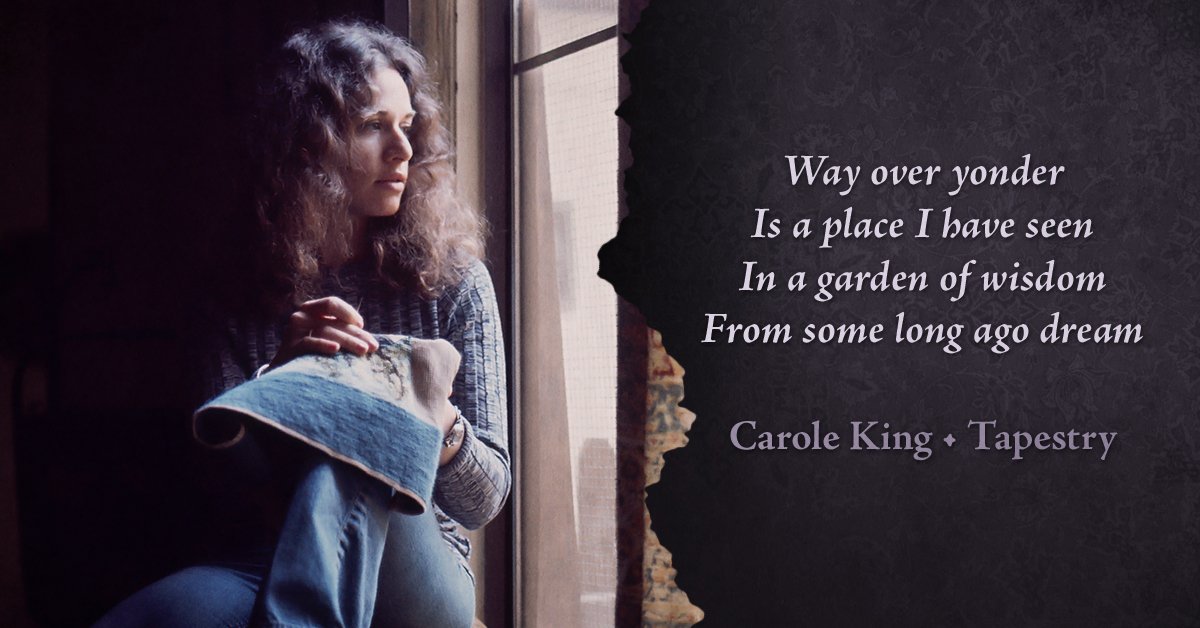 Carole_King's tweet photo. Tapestry was released 48 years ago today. https://t.co/tr4YvzDUjS