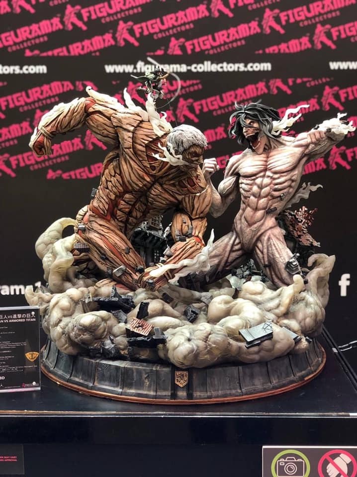Dj4mCollector on X: INSTANT FIGURINE !!! SNK TITANS FIGHT BY FIGURAMA   / X