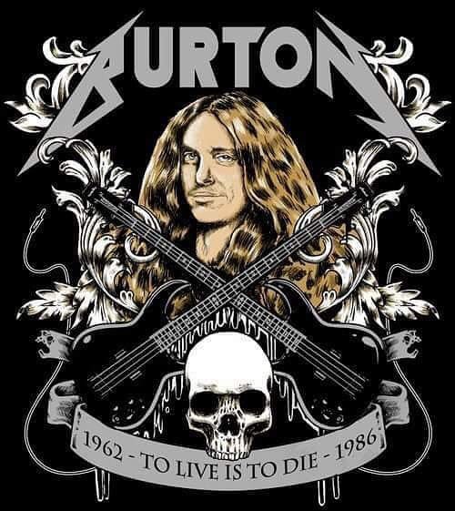 Thrash godz never die! Happy birthday Cliff Burton   